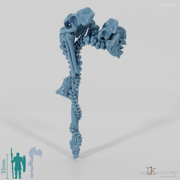 Vile Plague Mage - Weapon - Staff B (abgewinkelte Hand)