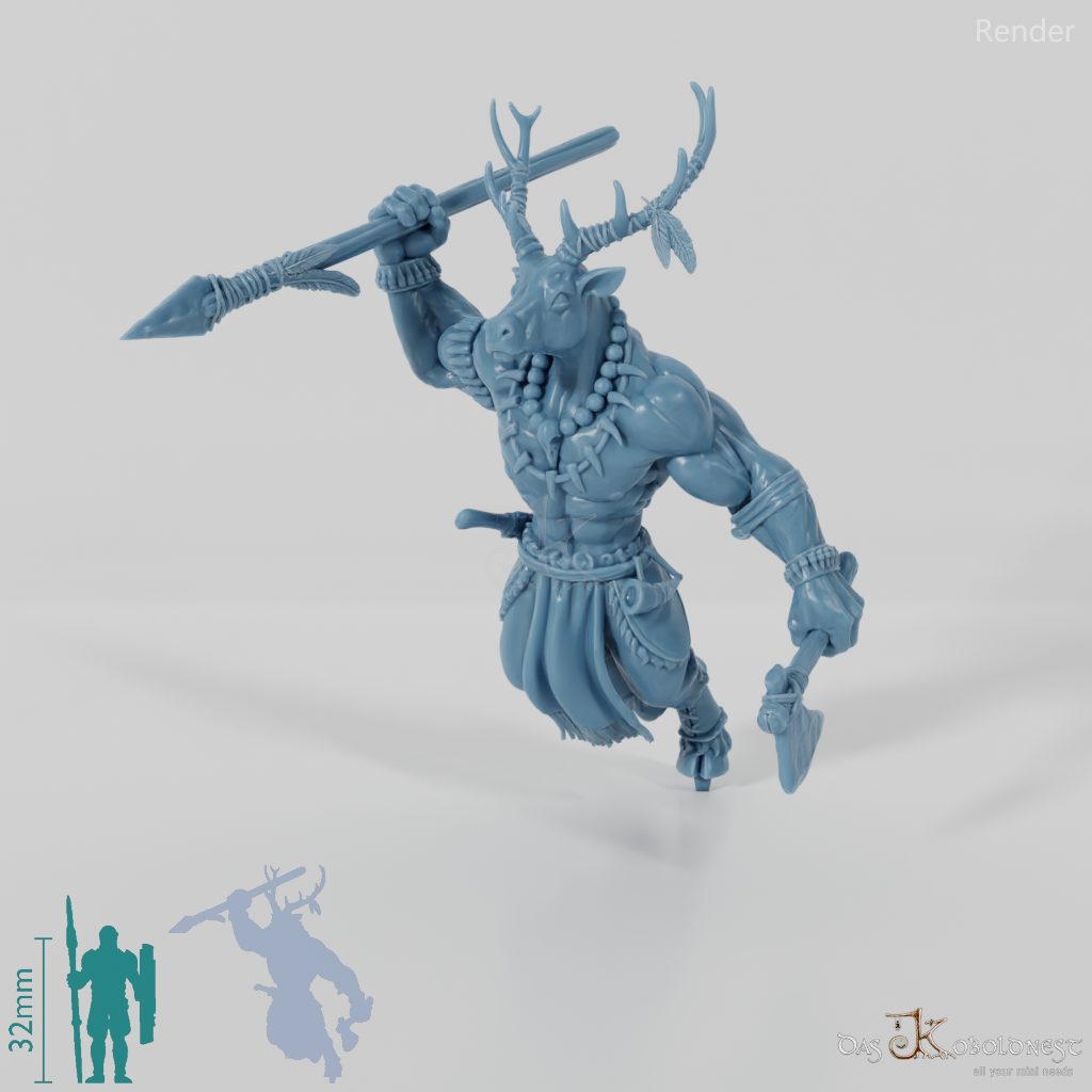 Caribou People Barbarian