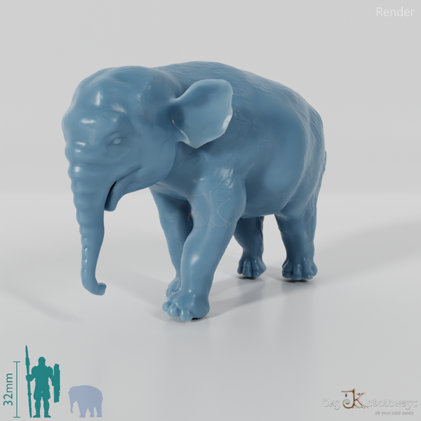 Notiomastodon platensis 04 (juvenile) - JJP