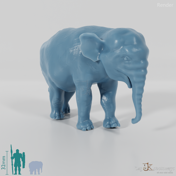 Notiomastodon platensis 04 (juvenile) - JJP