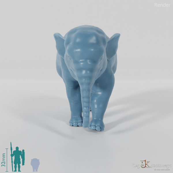 Notiomastodon platensis 04 (juvenile) - JJP