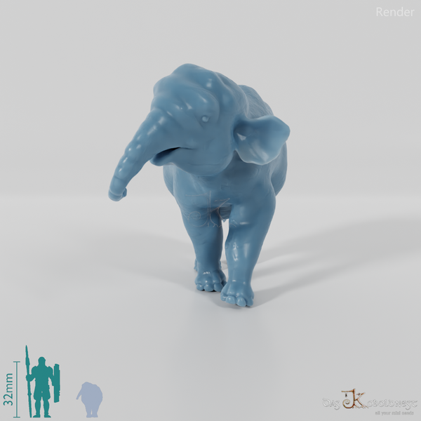 Notiomastodon platensis 05 (juvenile) - JJP