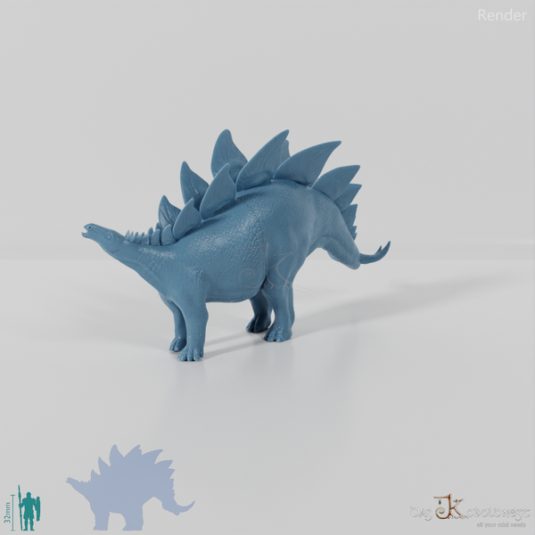 Stegosaurus stenops 01 - JJP