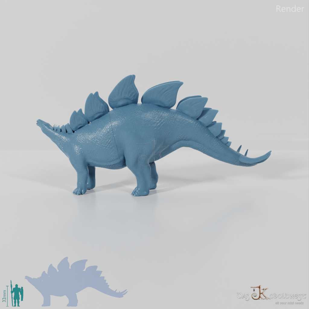 Stegosaurus stenops 01 - JJP