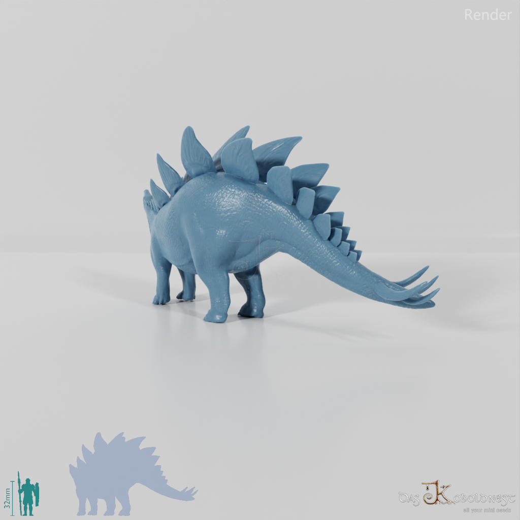 Stegosaurus stenops 01 - JJP