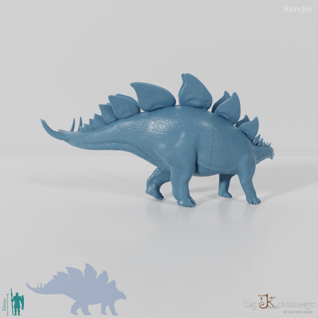 Stegosaurus stenops 02 - JJP