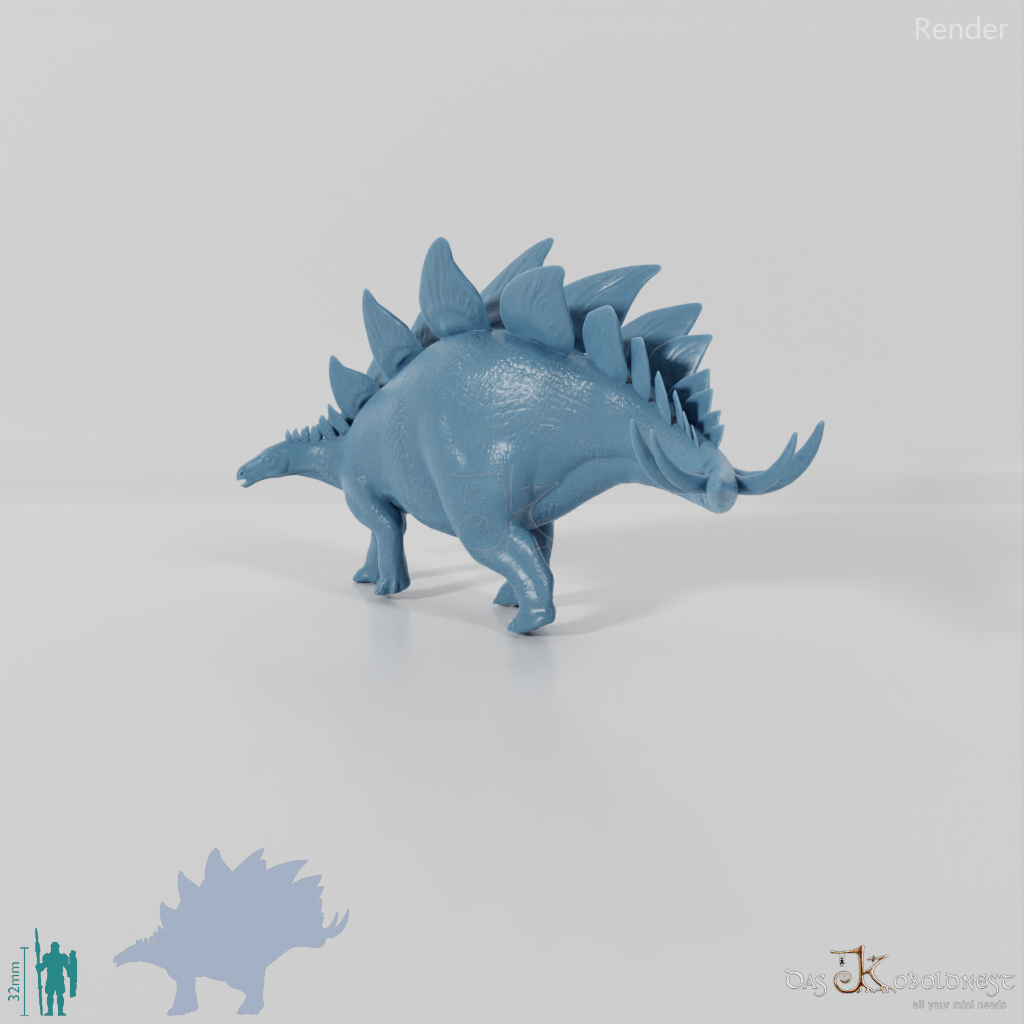 Stegosaurus stenops 02 - JJP