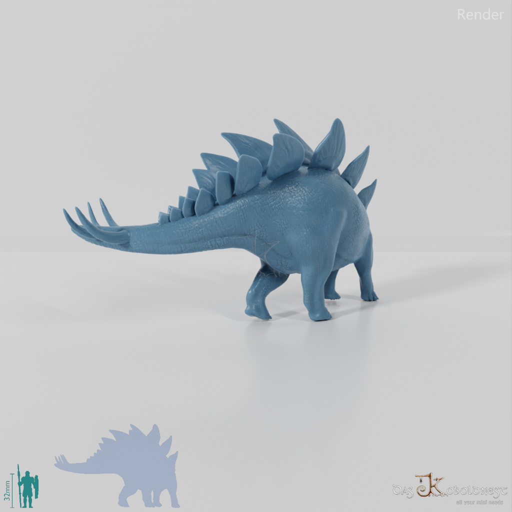 Stegosaurus stenops 02 - JJP