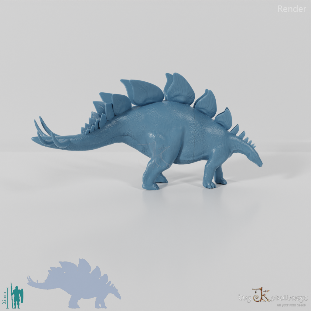 Stegosaurus stenops 03 - JJP