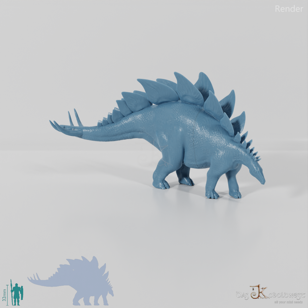 Stegosaurus stenops 03 - JJP