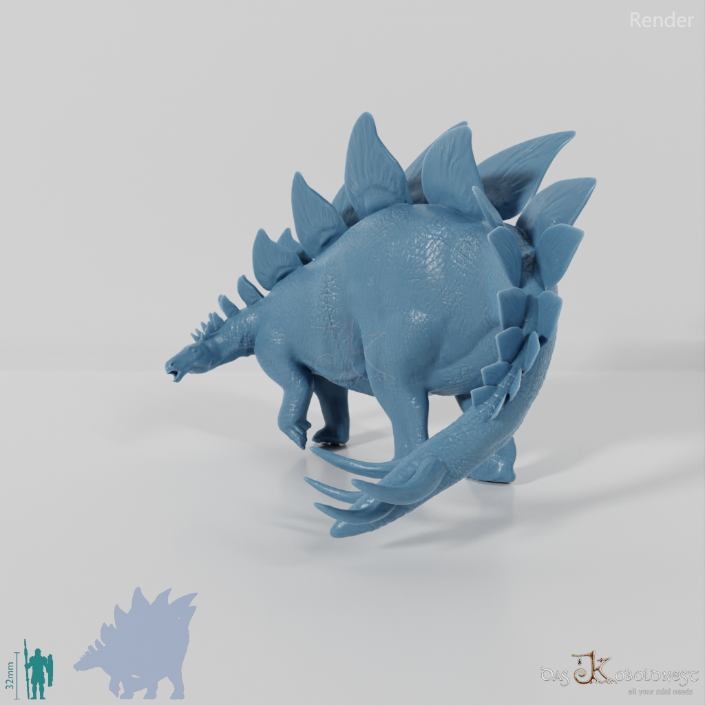Stegosaurus stenops 04 - JJP