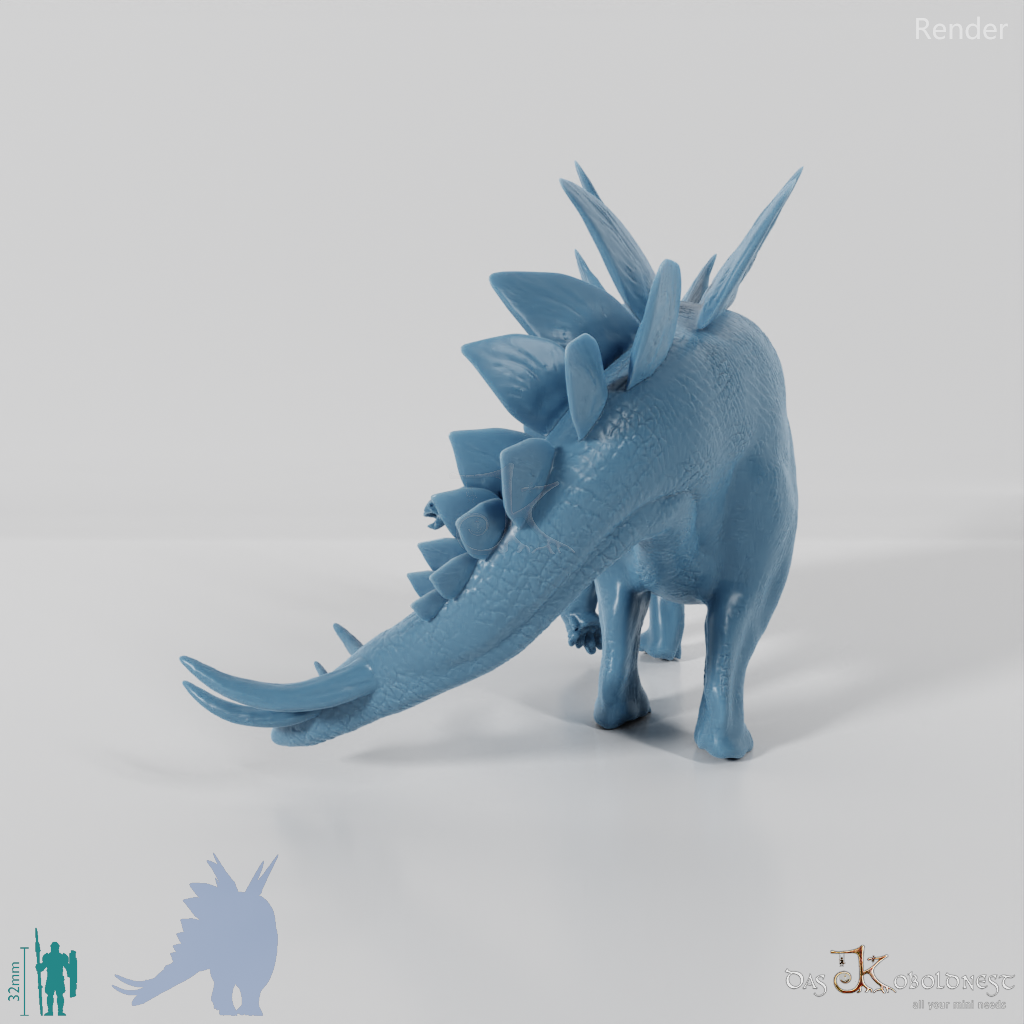 Stegosaurus stenops 04 - JJP