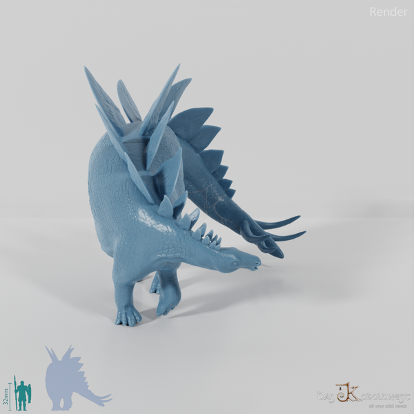 Stegosaurus stenops 04 - JJP