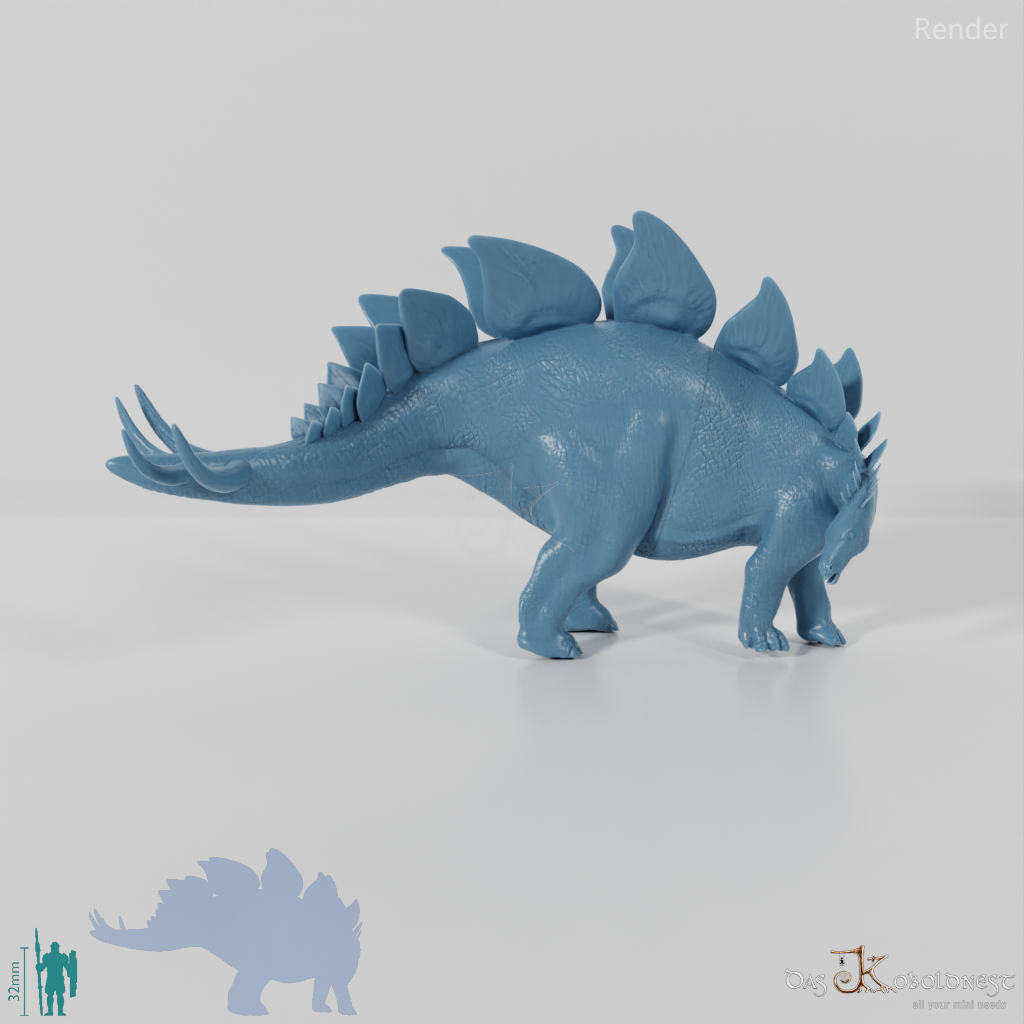 Stegosaurus stenops 05 - JJP