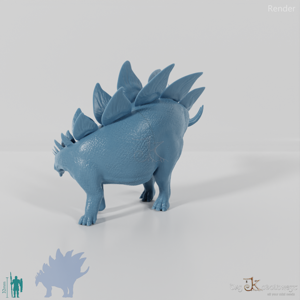 Stegosaurus stenops 05 - JJP