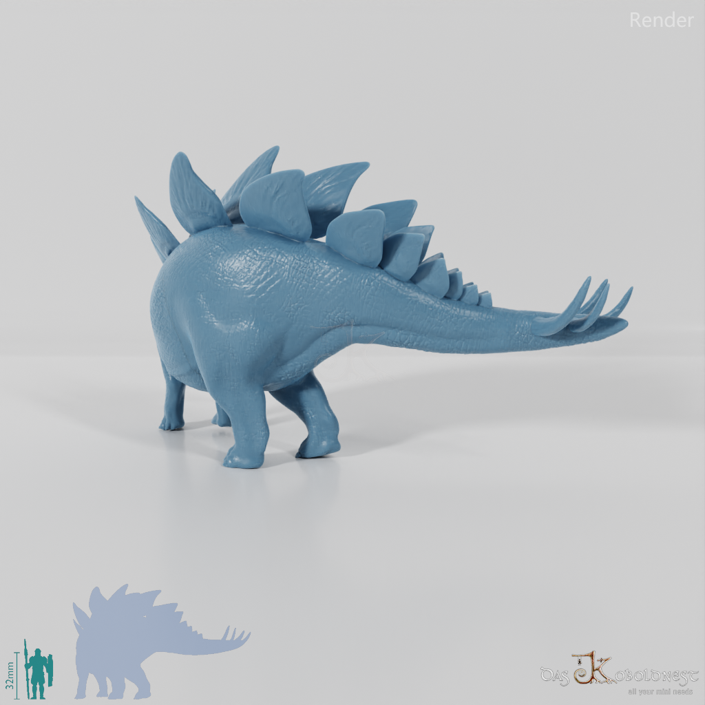 Stegosaurus stenops 05 - JJP