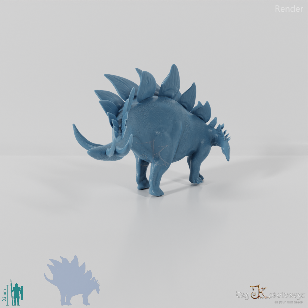 Stegosaurus stenops 05 - JJP