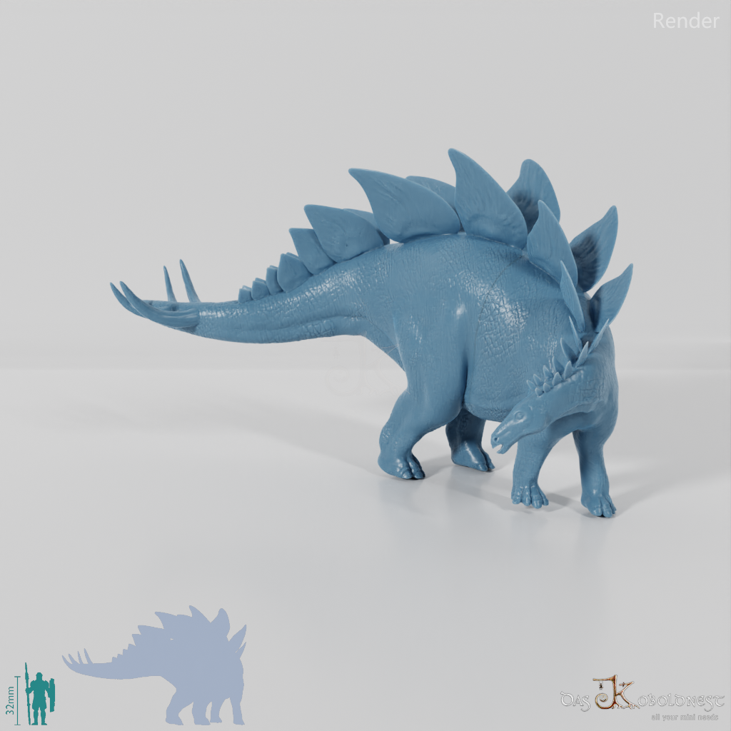 Stegosaurus stenops 05 - JJP