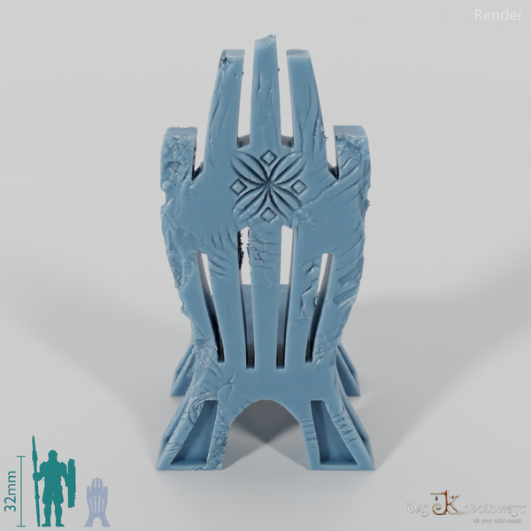 Stuhl - Ramponierter Zwergenstuhl 01