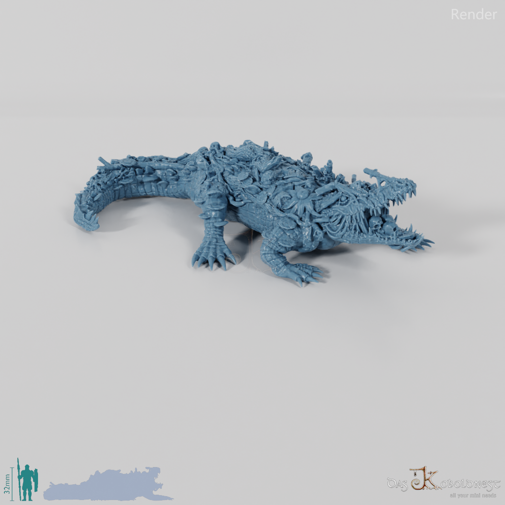Crocodile - Ancient swamp crocodile