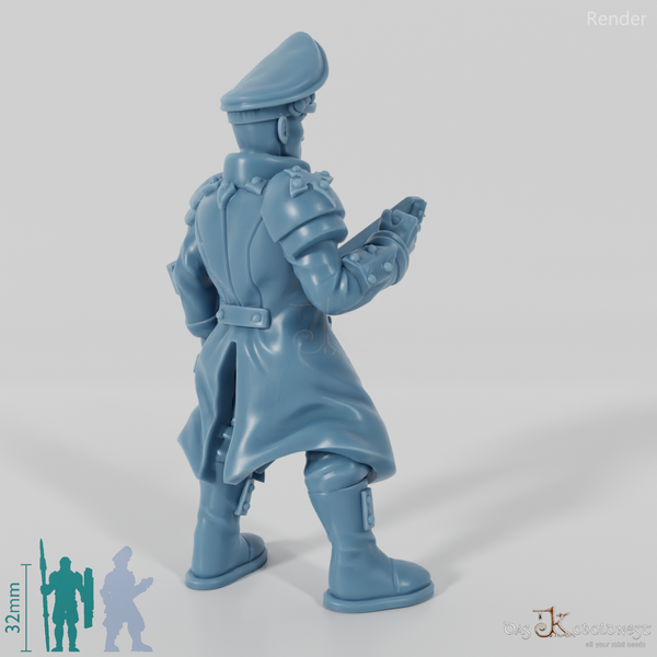 Space Soldiers - Infantry officer with chainsword