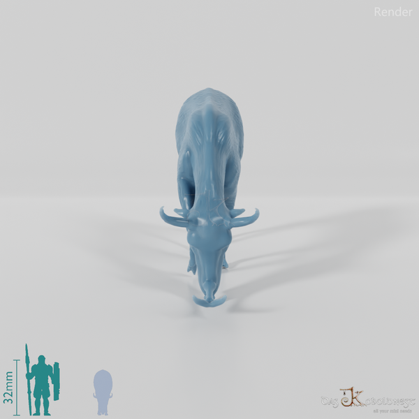 Synthetoceras tricornatus 01 - JJP