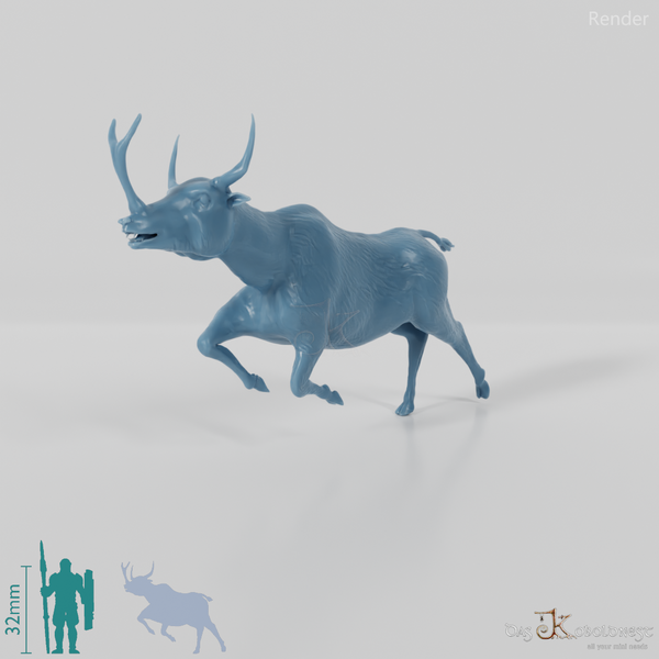 Synthetoceras tricornatus 02 - JJP