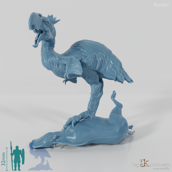 Titanis walleri 05 (with prey) - JJP