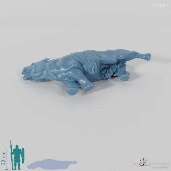 Toxodon platensis 06 (Kadaver) - JJP