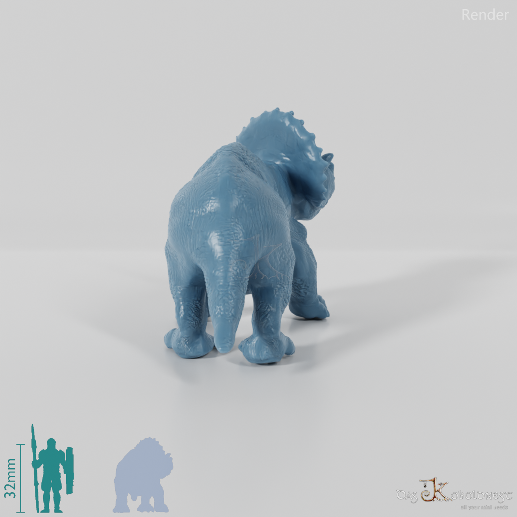 Triceratops horridus 06 (Jungtier) - JJP