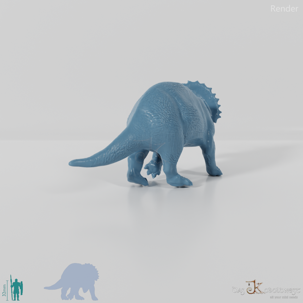 Triceratops horridus 01 - JJP
