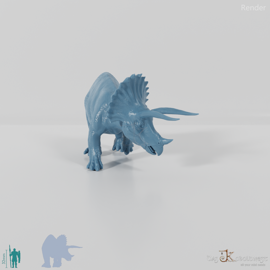 Triceratops horridus 01 - JJP