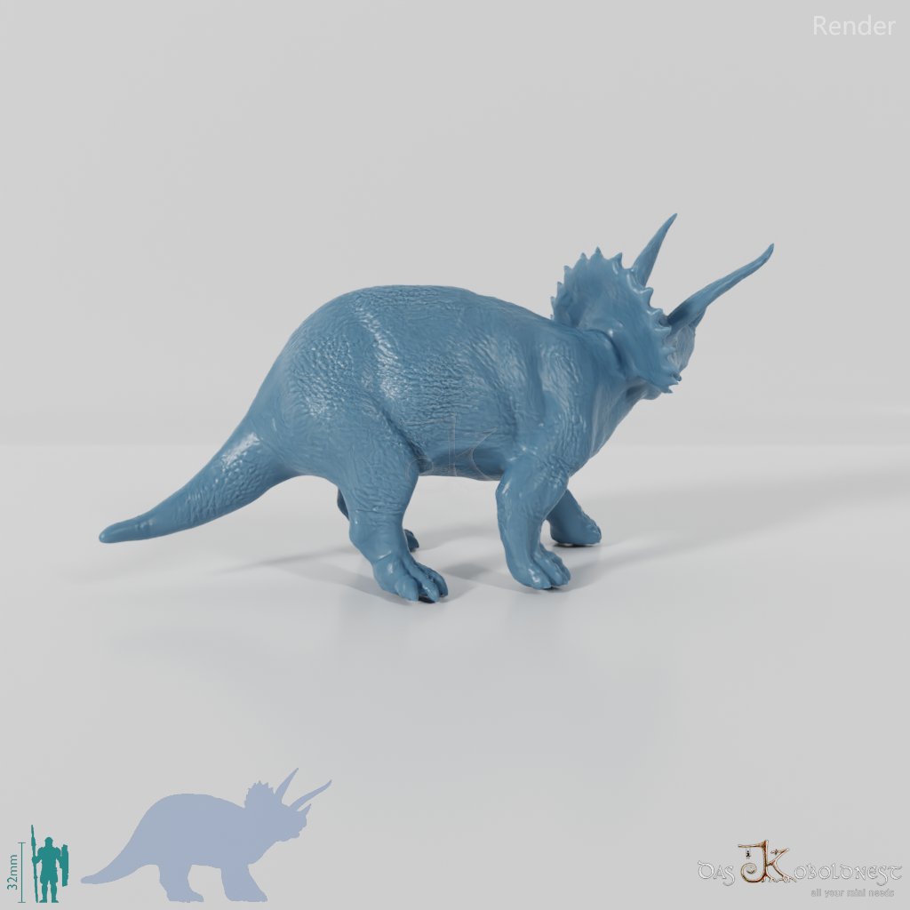 Triceratops horridus 02 - JJP