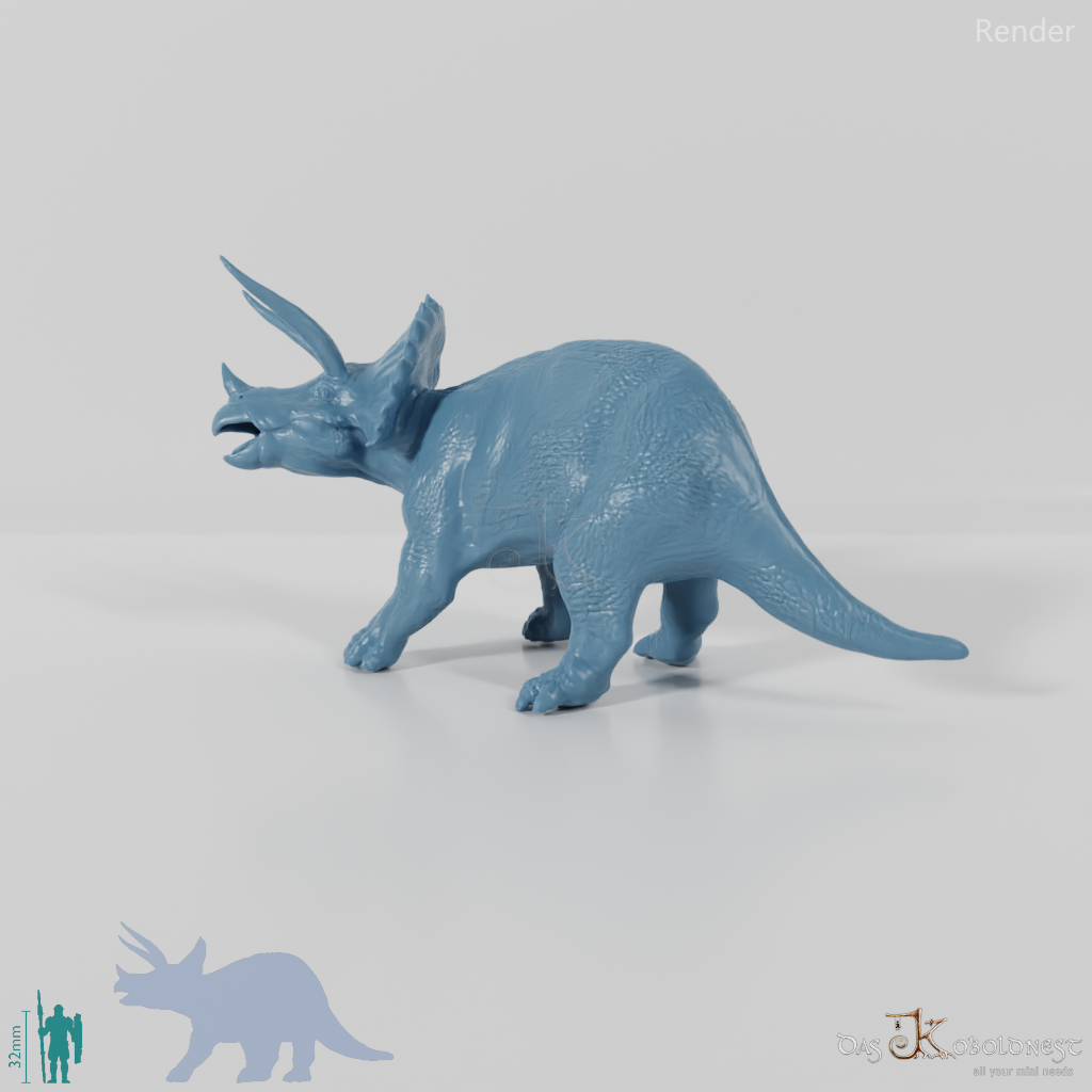 Triceratops horridus 02 - JJP