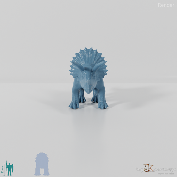 Triceratops horridus 03 - JJP