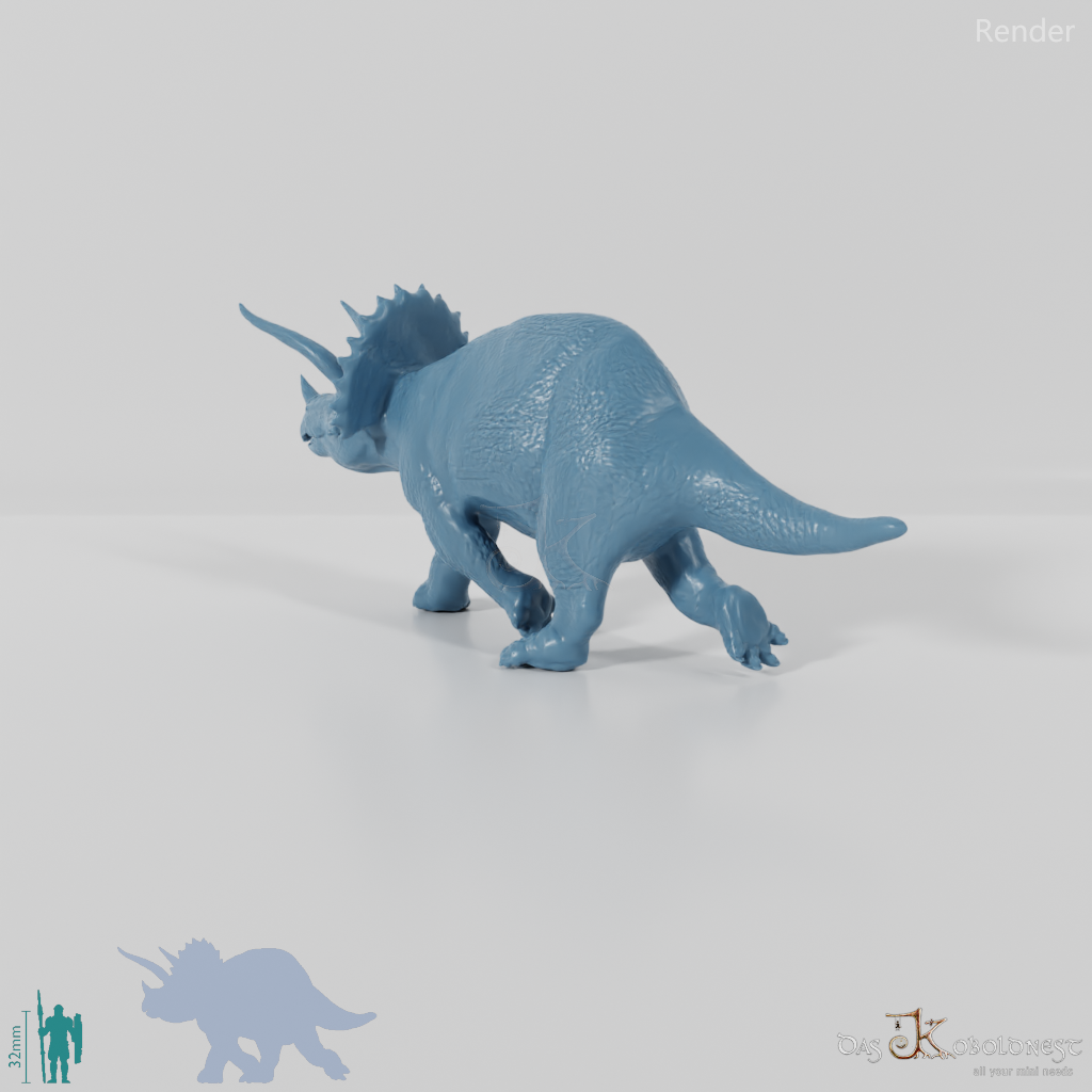 Triceratops horridus 04 - JJP