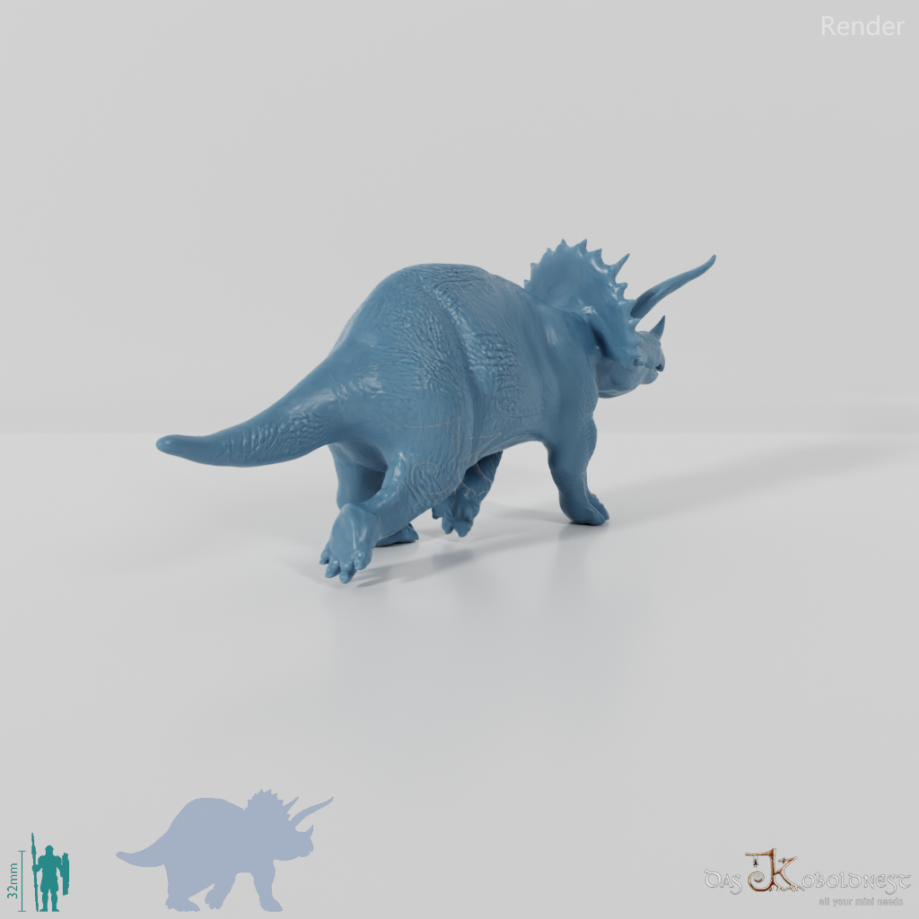 Triceratops horridus 04 - JJP