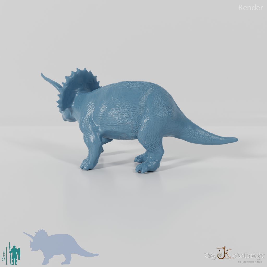 Triceratops horridus 05 - JJP