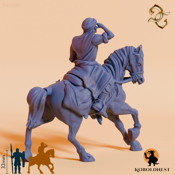 Tariq al-Rashid, Wüstenreiter