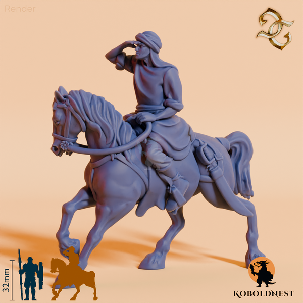 Tariq al-Rashid, Wüstenreiter