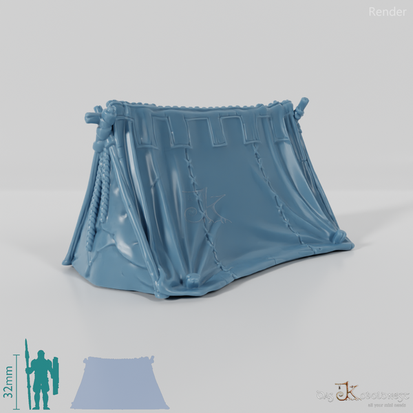 Zelt - Abgenutztes feines Zelt