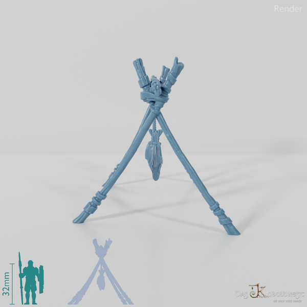 Animal Processing - Dried Fish Rack A