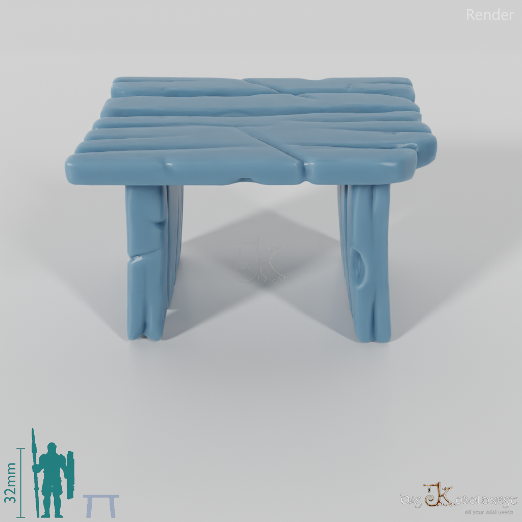 Stool - Small wooden stool