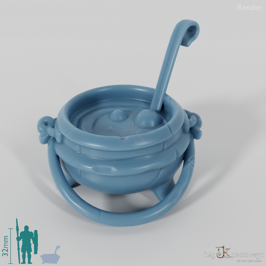 Cauldron - cast iron stock pot