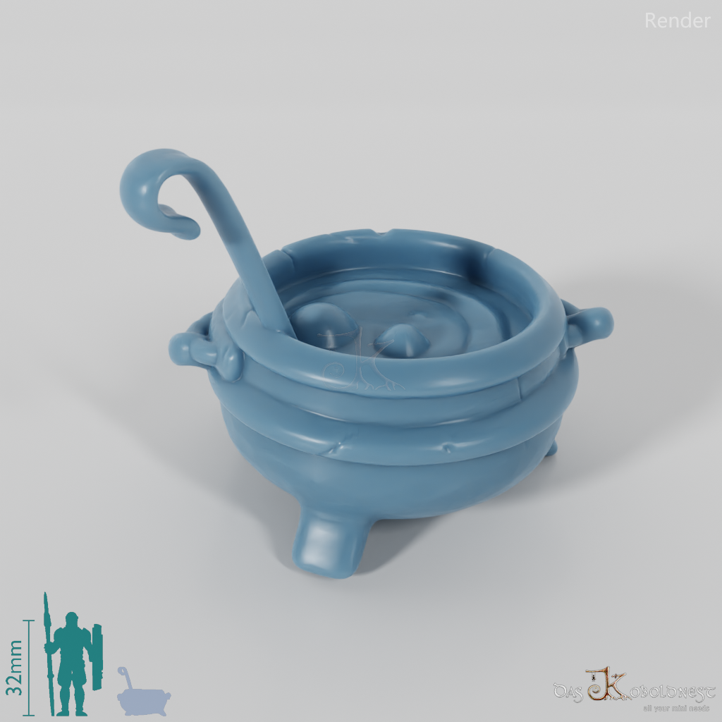 Cauldron - cast iron stock pot