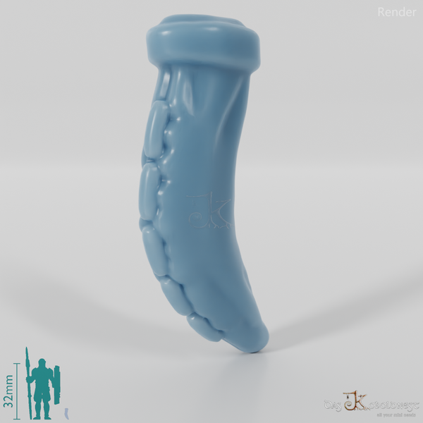 Gebogene Dolchscheide