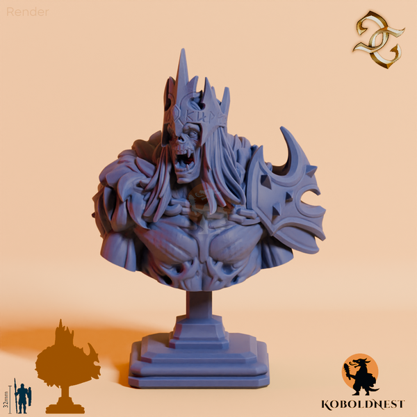 Büste - Totenkönig Gorgosh