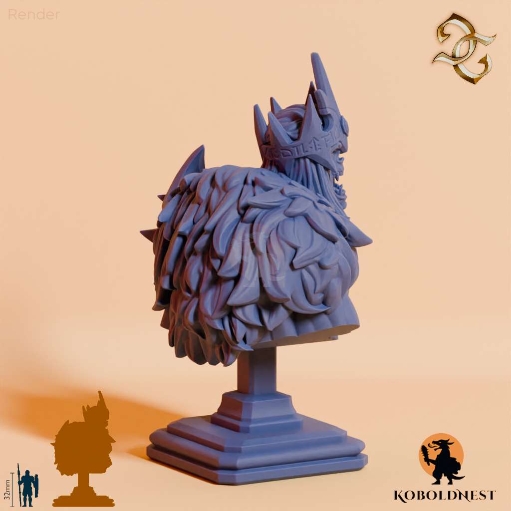 Büste - Totenkönig Gorgosh