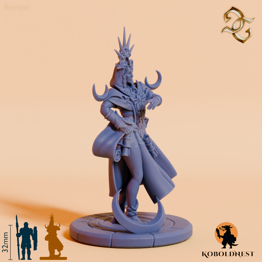 Die Hohepriesterin - Monde