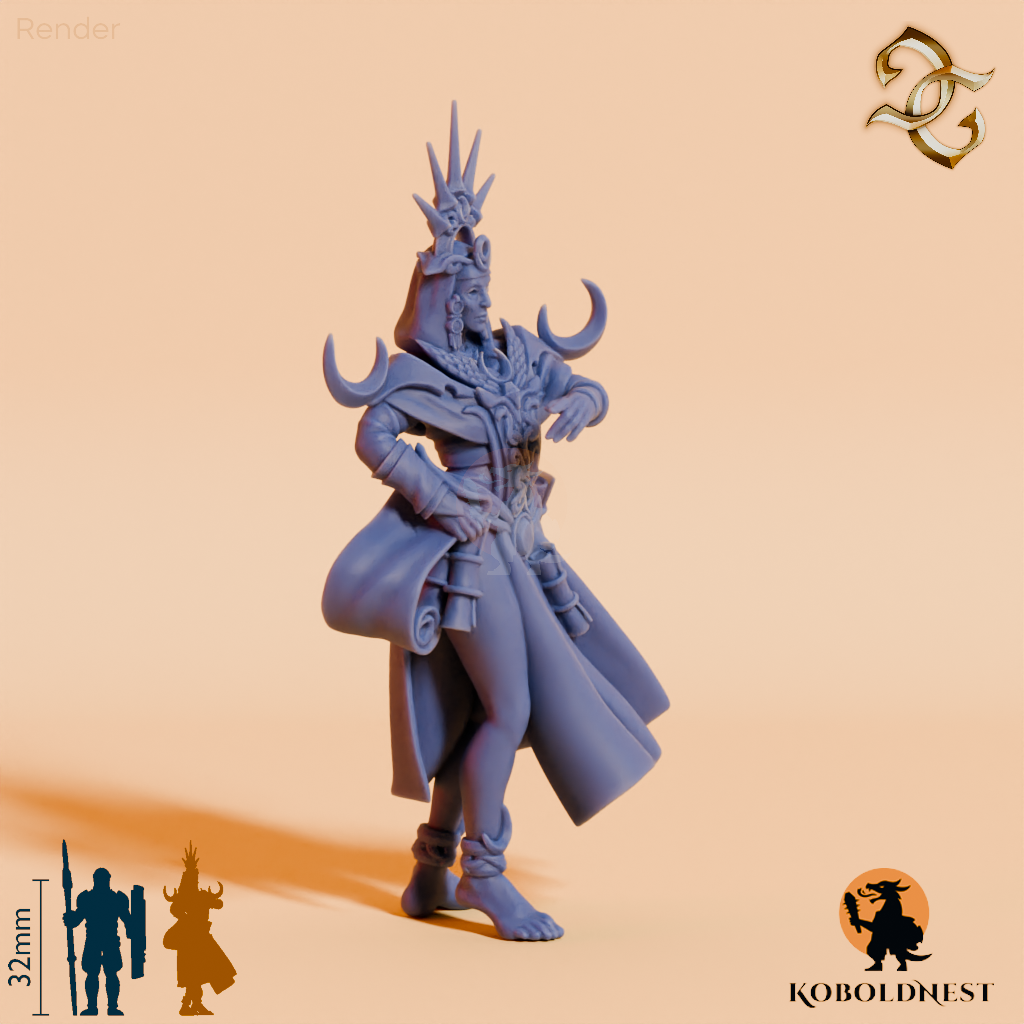 Die Hohepriesterin - Monde